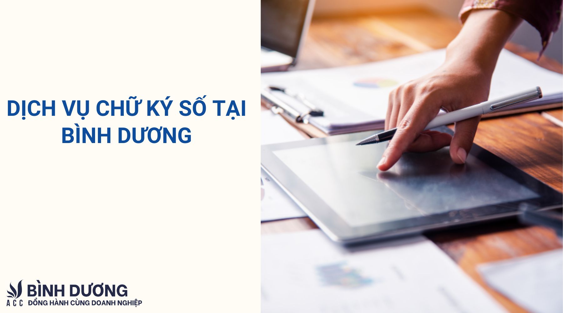 Dịch vụ chữ ký số tại Bình Dương