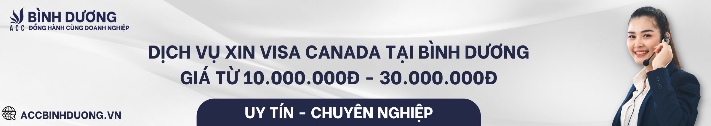 Dịch vụ xin visa Canada tại Bình Dương