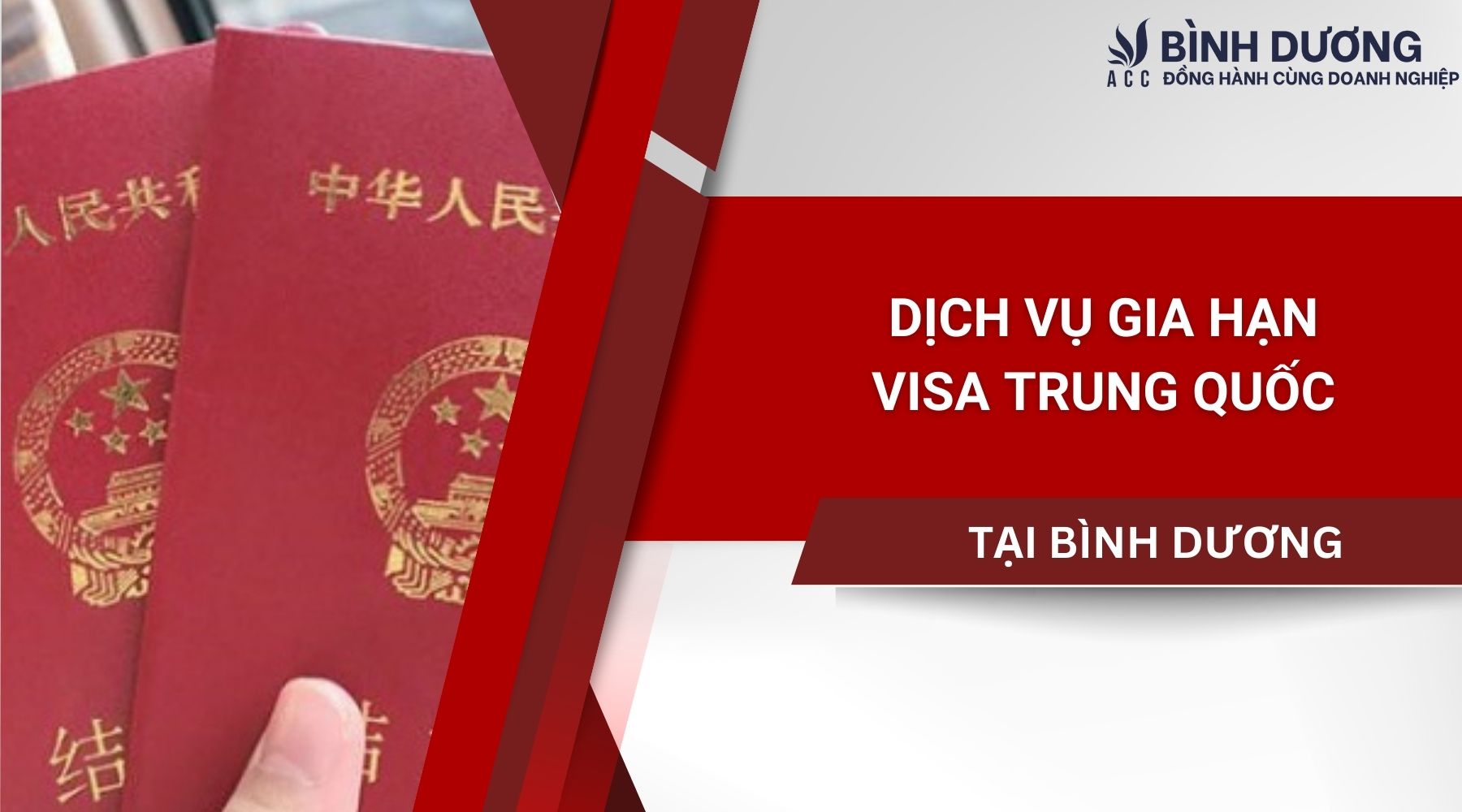 Dịch vụ gia hạn visa Trung Quốc tại Bình Dương