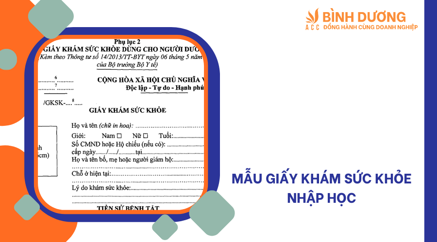 Khám Sức Khỏe Theo Thông Tư 14 Ở Bình Dương: Quy Trình, Lợi Ích Và Địa Điểm Uy Tín