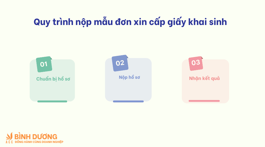 Mẫu đơn xin cấp giấy khai sinh