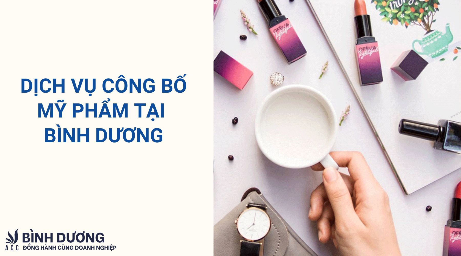 Dịch vụ công bố mỹ phẩm tại Bình Dương