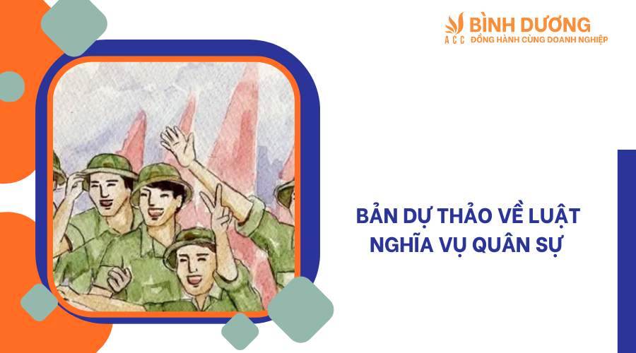 Bản dự thảo về luật nghĩa vụ quân sự
