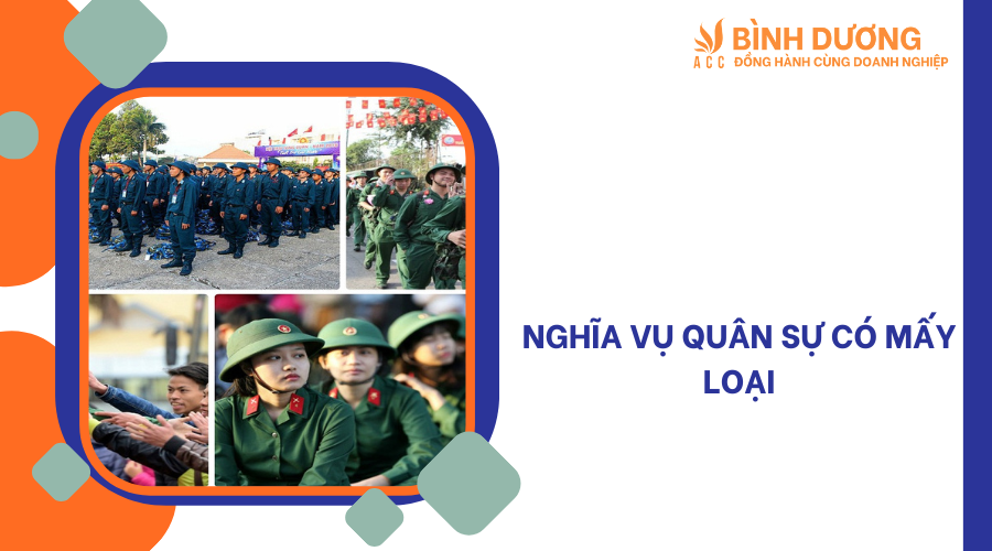Nghĩa vụ quân sự có mấy loại?