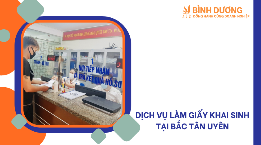 Dịch vụ làm giấy khai sinh tại Bắc Tân Uyên