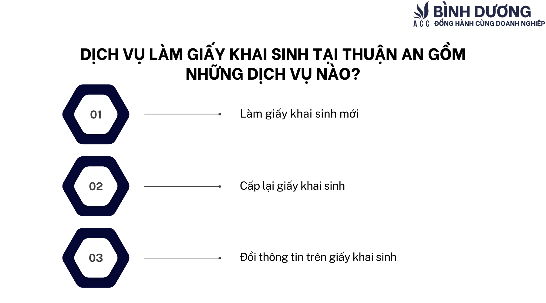 Dịch vụ làm giấy khai sinh tại Thuận An