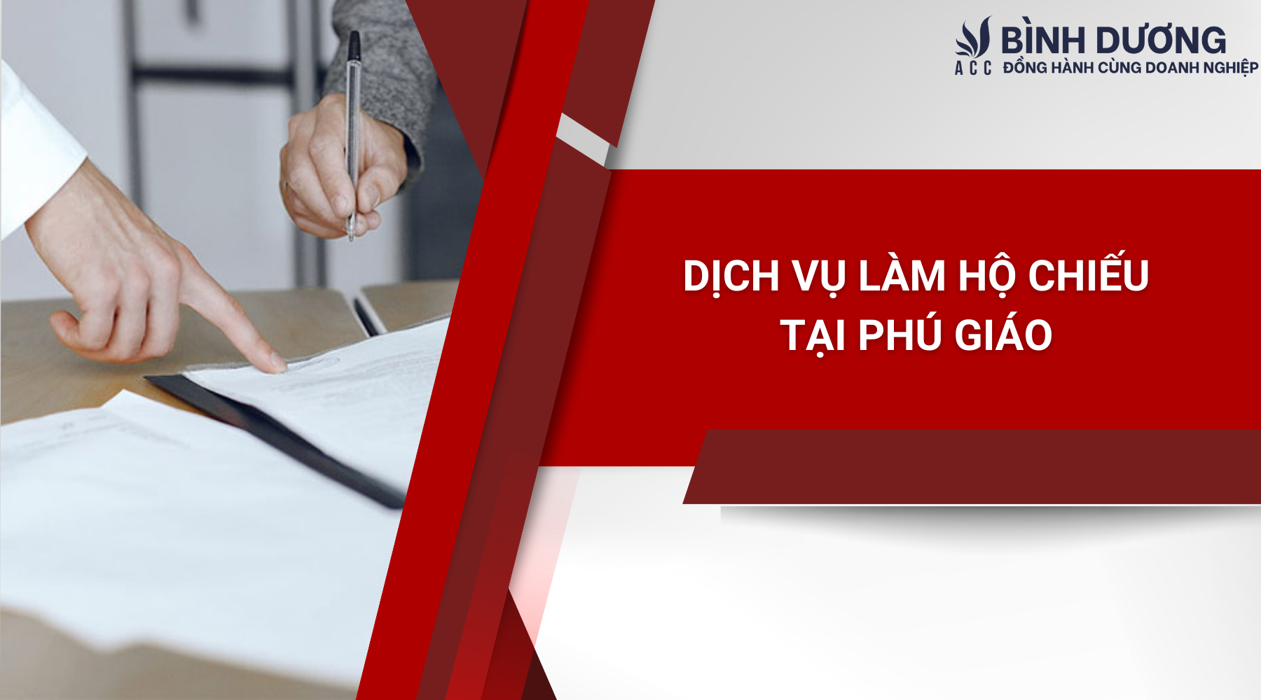 Dịch vụ làm hộ chiếu tại Phú Giáo