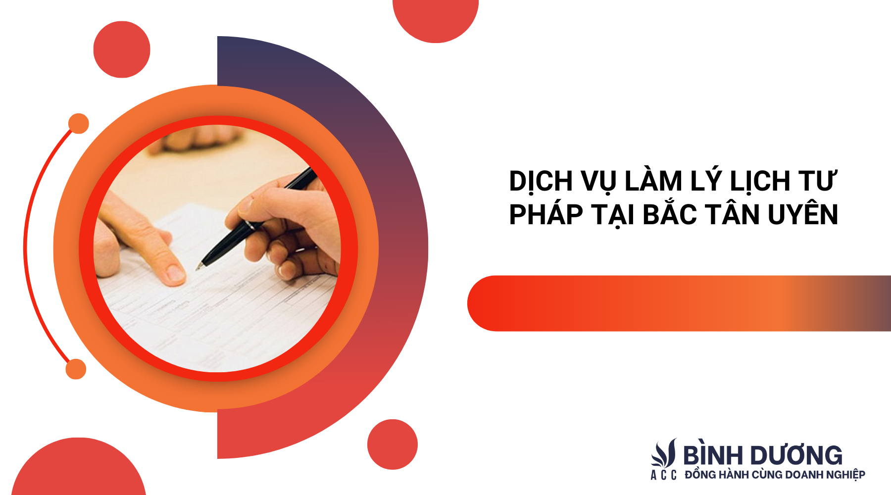 Dịch vụ làm lý lịch tư pháp tại Bắc Tân Uyên