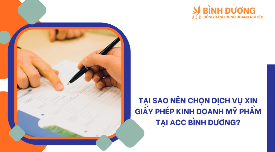 Dịch vụ xin giấy phép kinh doanh mỹ phẩm tại Bình Dương