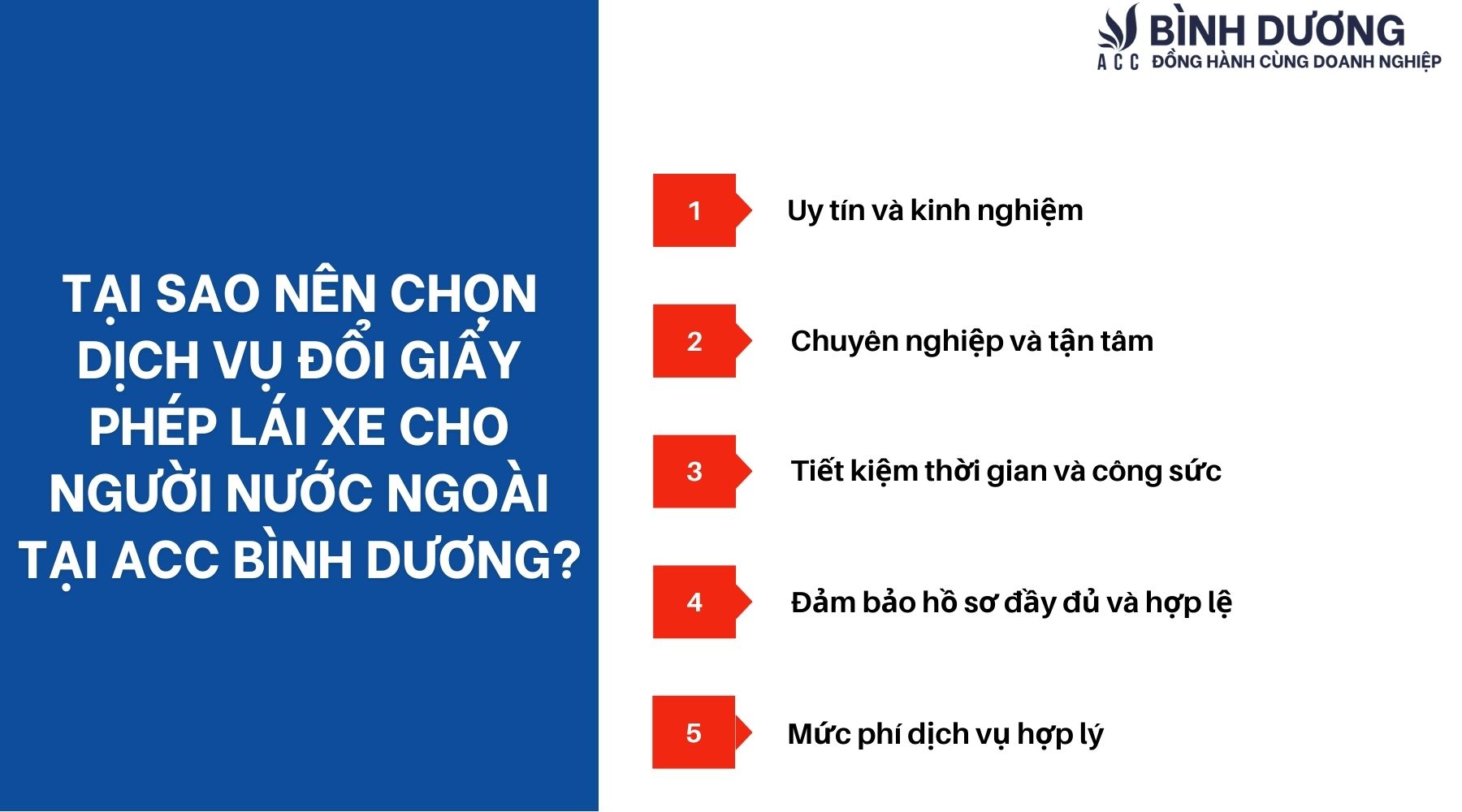 Dịch vụ đổi giấy phép lái xe cho người nước ngoài tại Bình Dương
