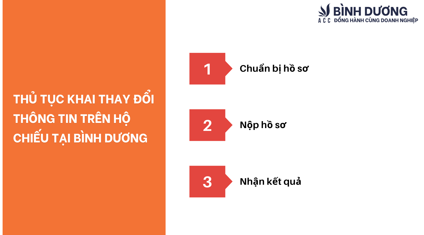 Dịch vụ thay đổi thông tin trên hộ chiếu tại Bình Dương