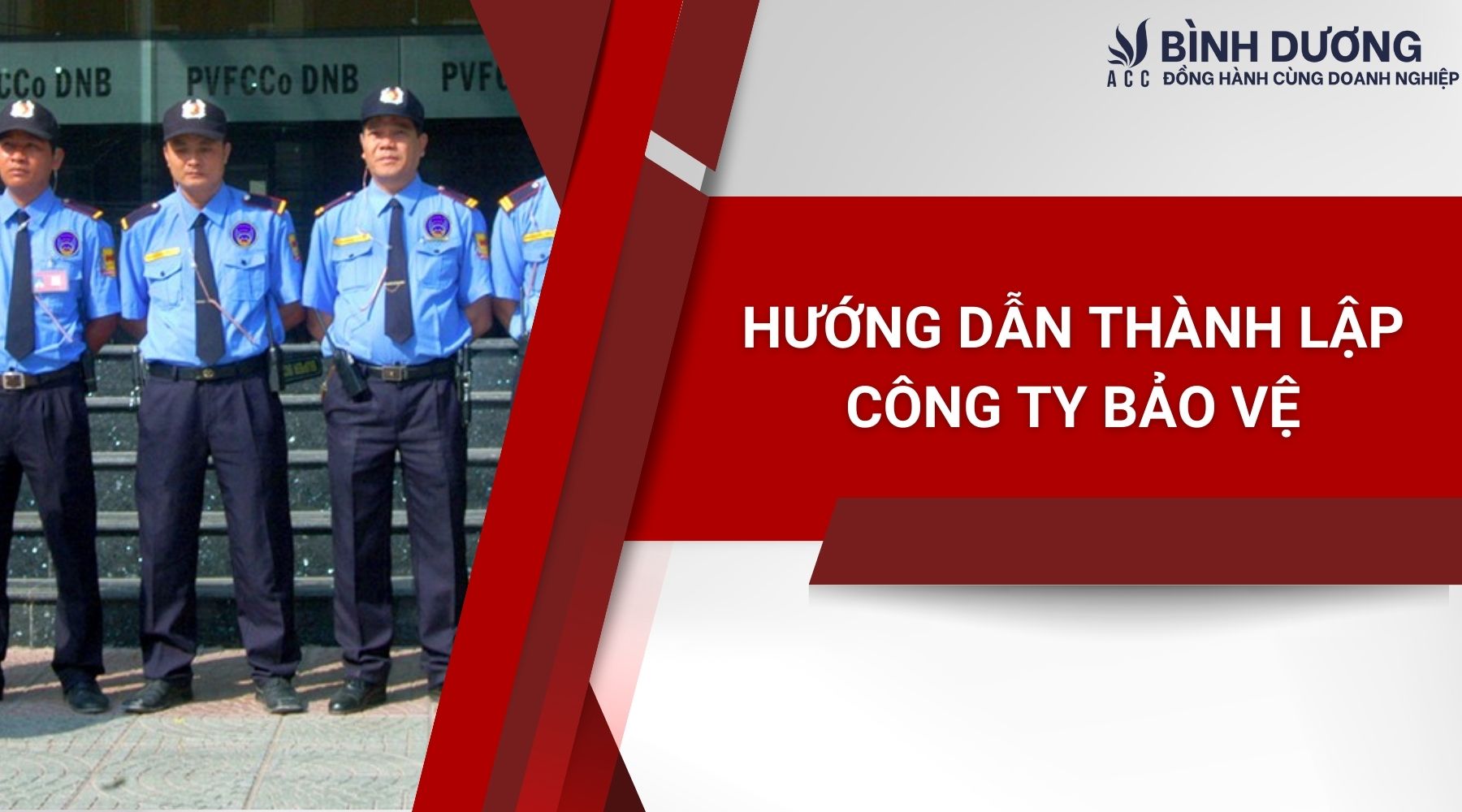 Hướng dẫn thành lập công ty bảo vệ