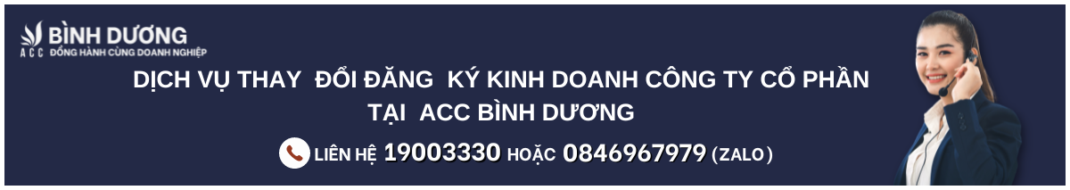 Khi nào cần thay đổi đăng ký kinh doanh công ty cổ phần?