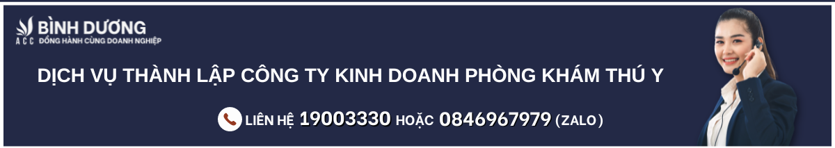 Hướng dẫn thành lập công ty kinh doanh phòng khám thú y