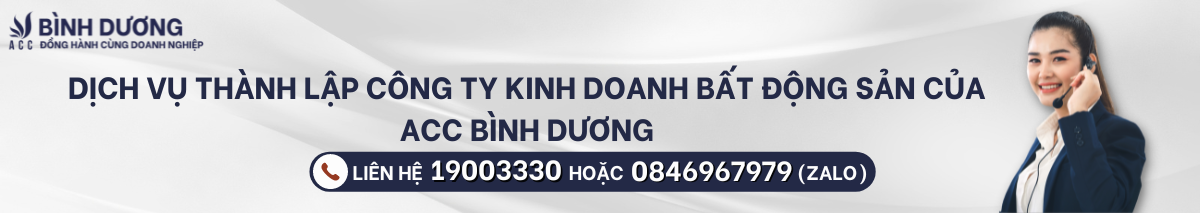 Điều kiện, hồ sơ thành lập công ty kinh doanh bất động sản