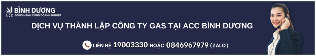 Hướng dẫn thành lập công ty gas