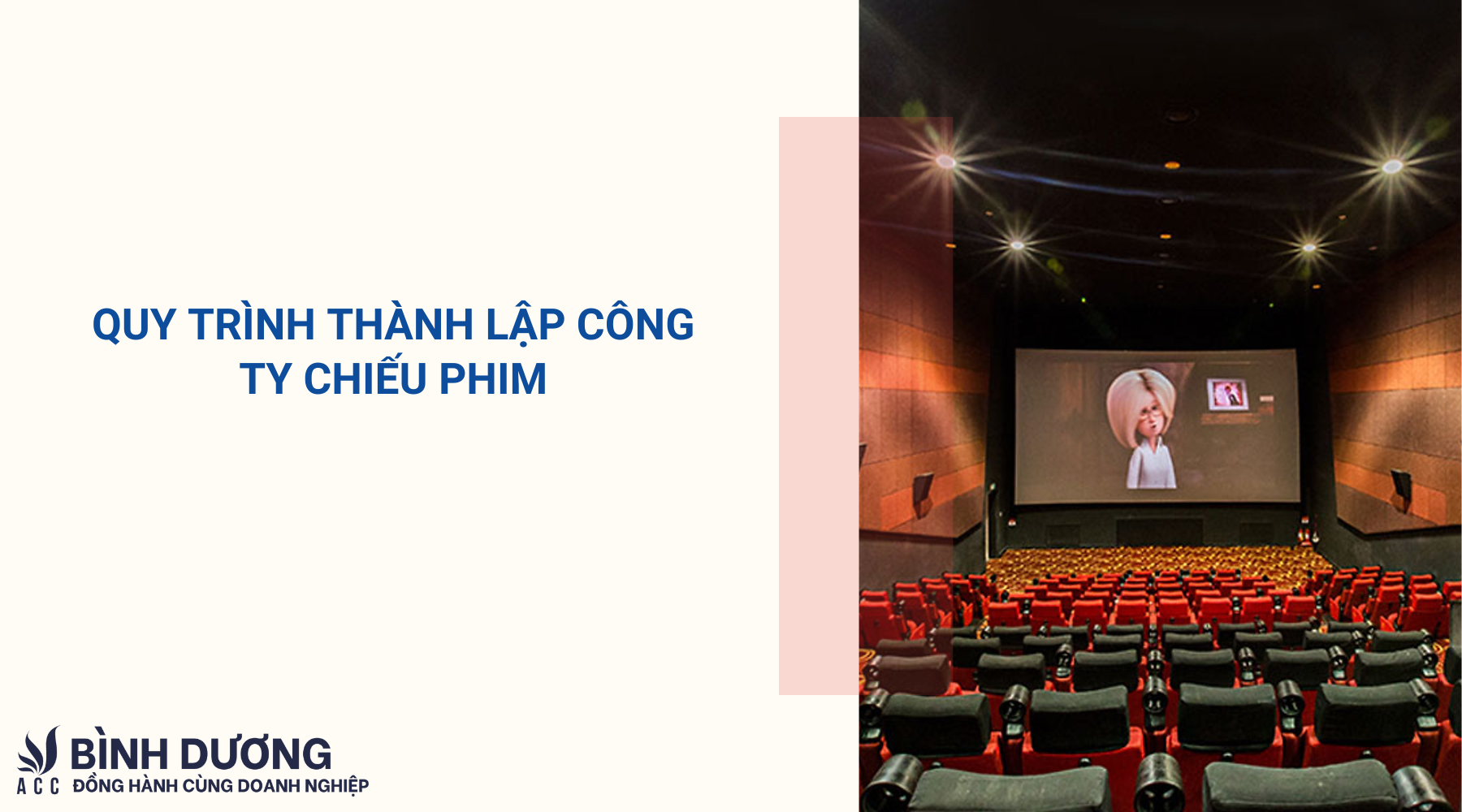 Quy trình thành lập công ty chiếu phim