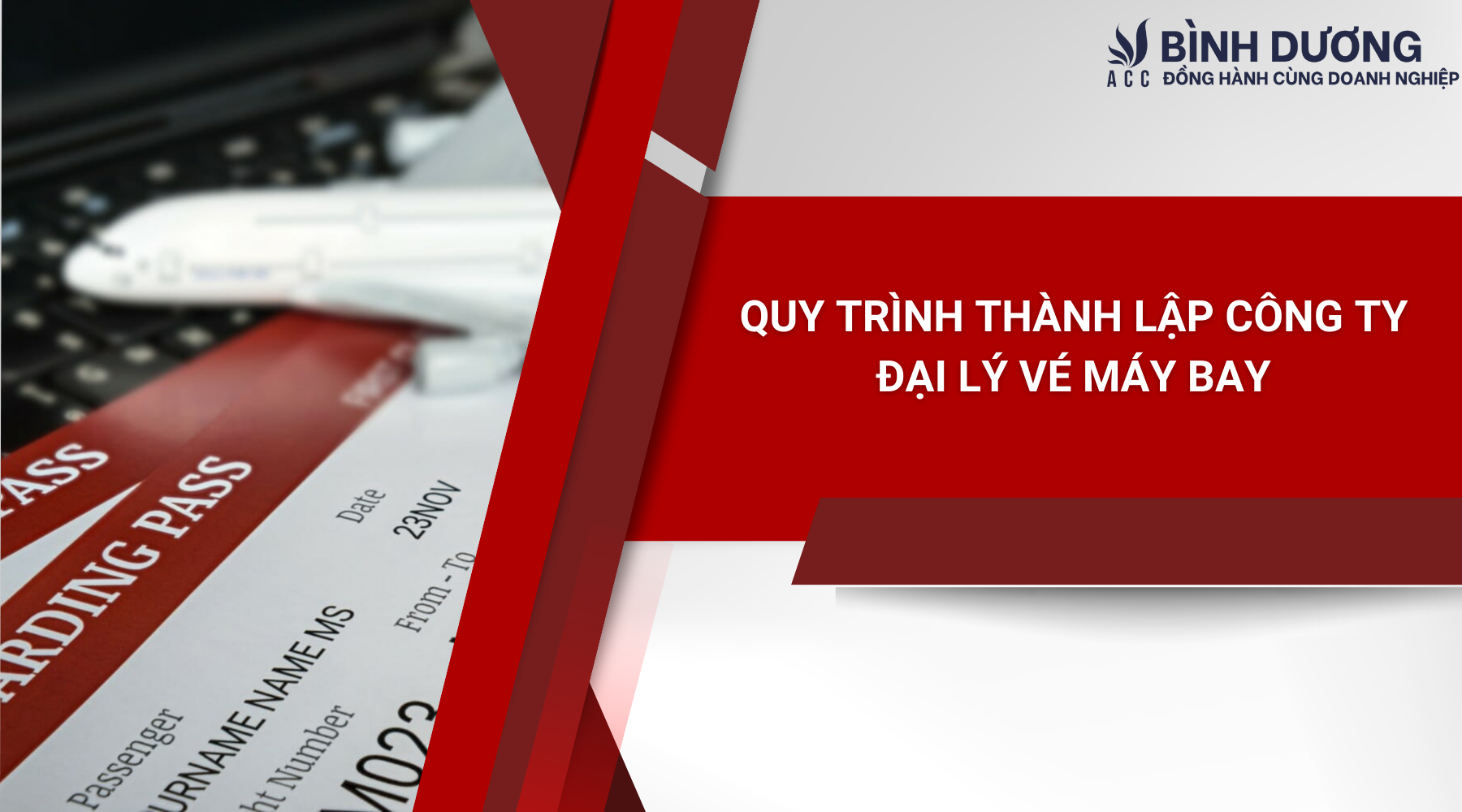 Quy trình thành lập công ty đại lý vé máy bay