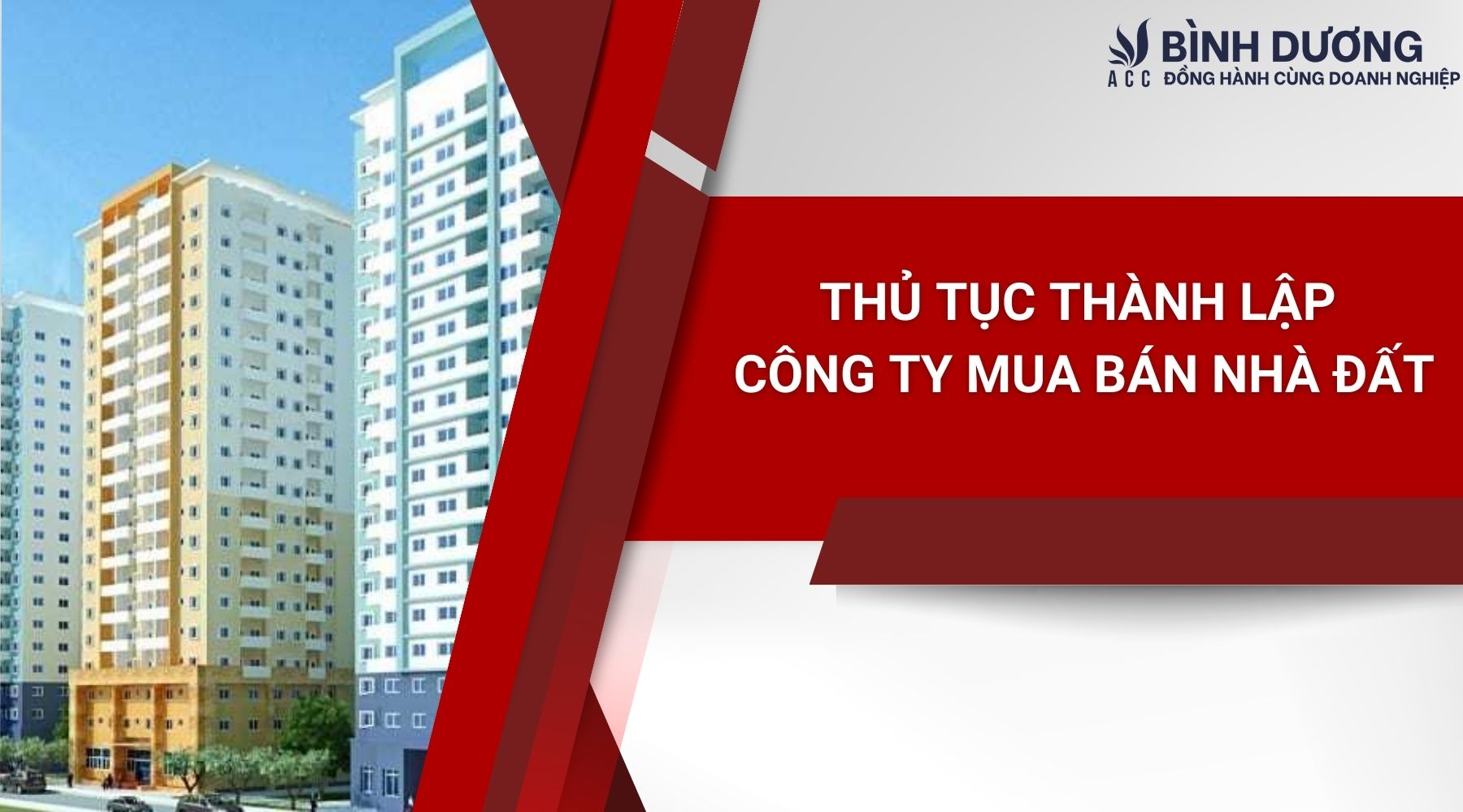 Thủ tục thành lập công ty mua bán nhà đất