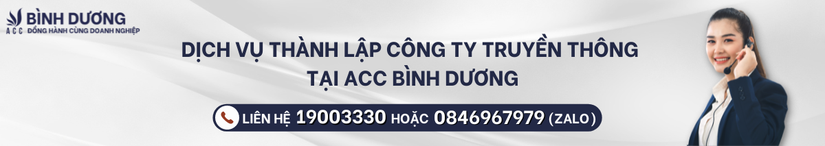Thủ tục thành lập công ty truyền thông thành công