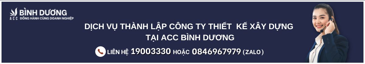 Quy trình thành lập công ty thiết kế xây dựng chuẩn chỉnh
