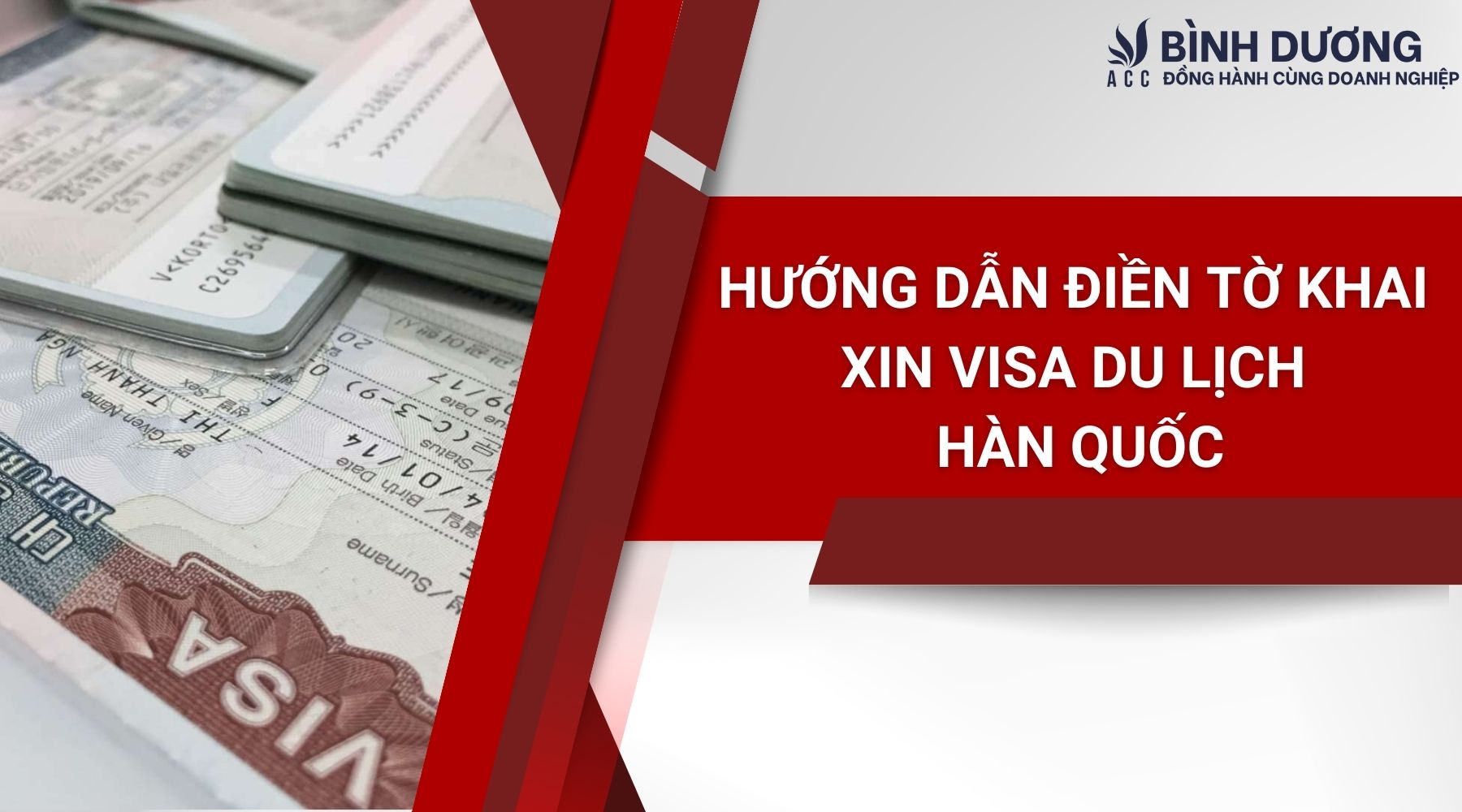 Hướng dẫn điền tờ khai xin visa du lịch Hàn Quốc