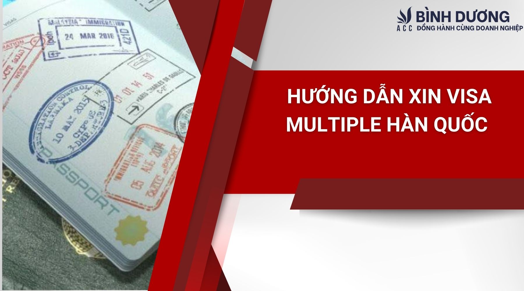 Hướng dẫn xin visa Multiple Hàn Quốc