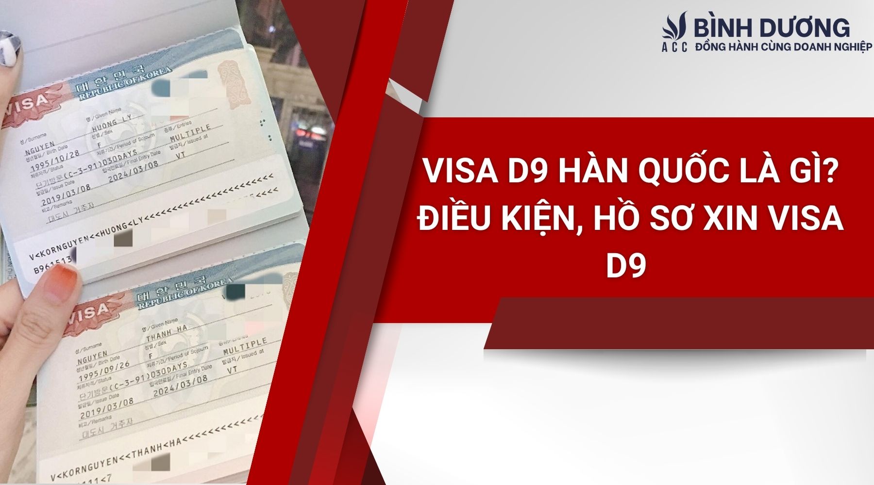 Visa D9 Hàn Quốc là gì? Điều kiện, hồ sơ xin visa D9