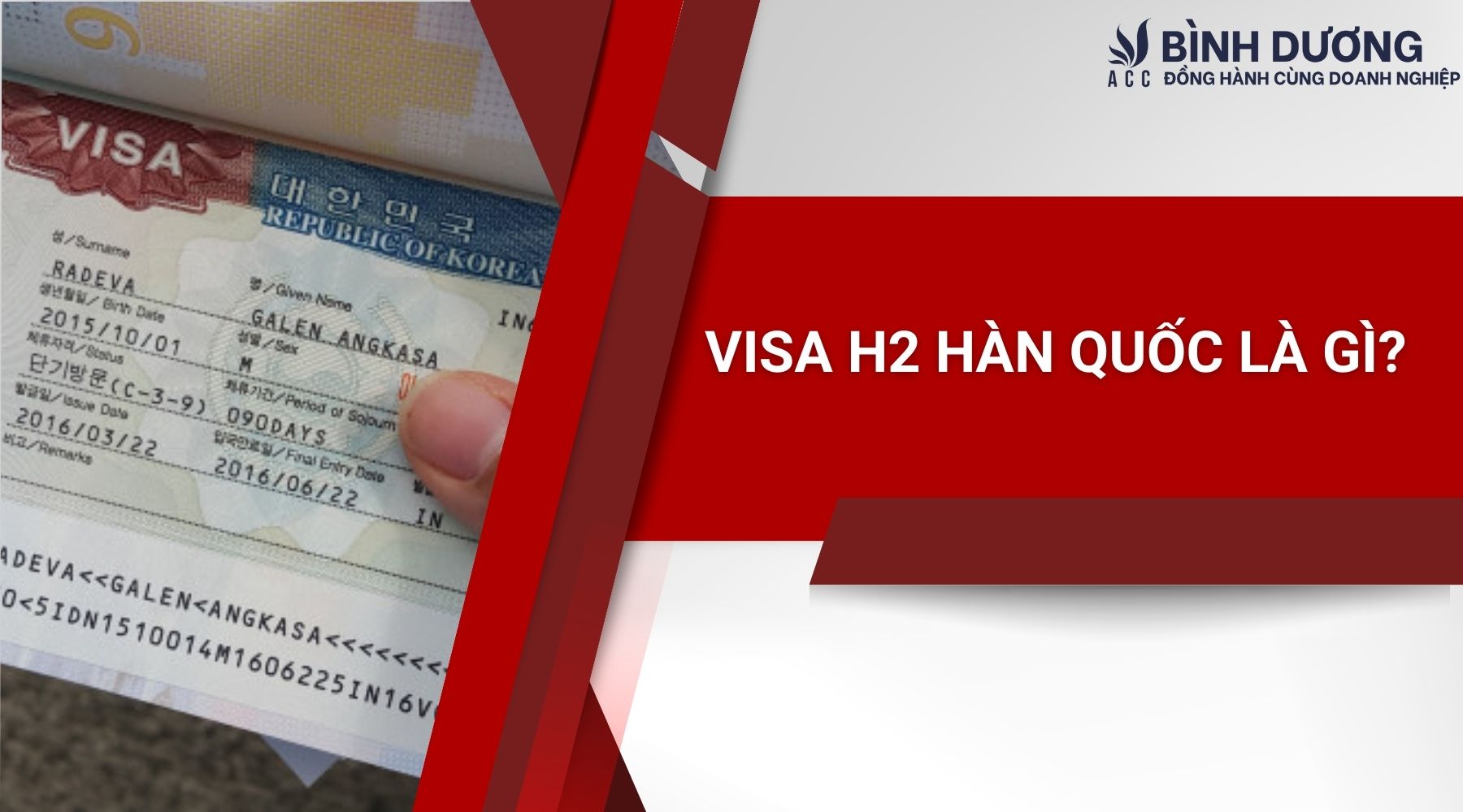 Visa H2 Hàn Quốc là gì?