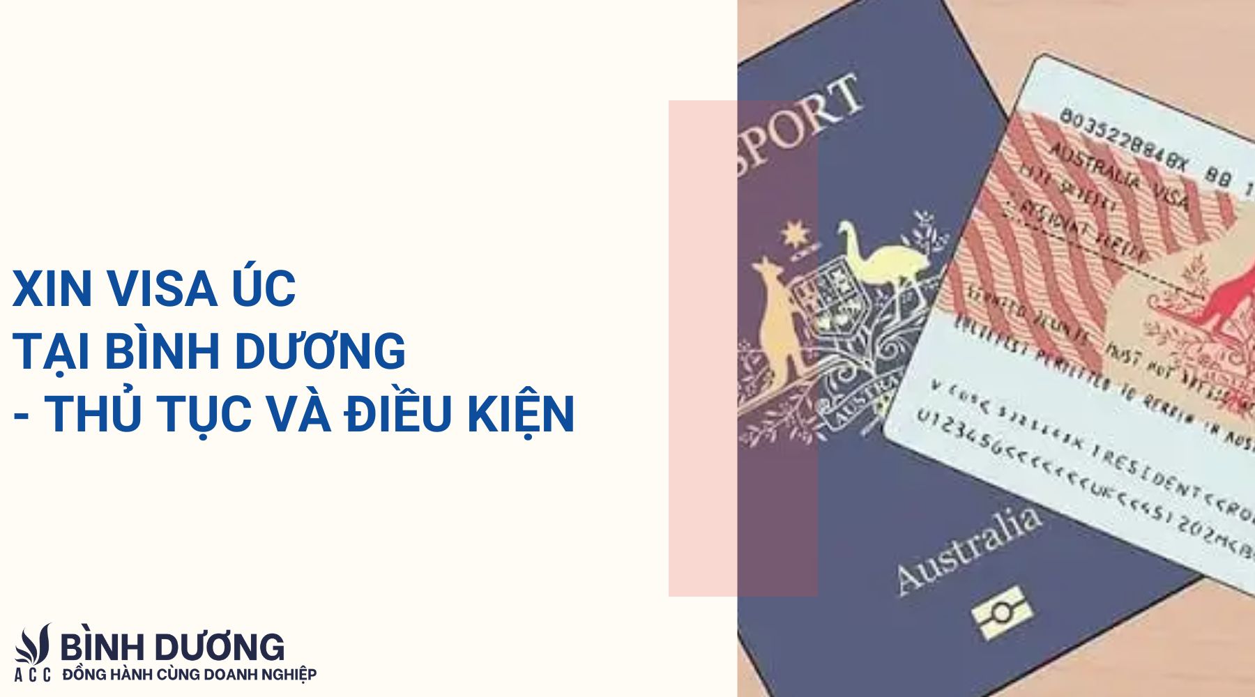 Xin visa Úc tại Bình Dương - Thủ tục và Điều kiện