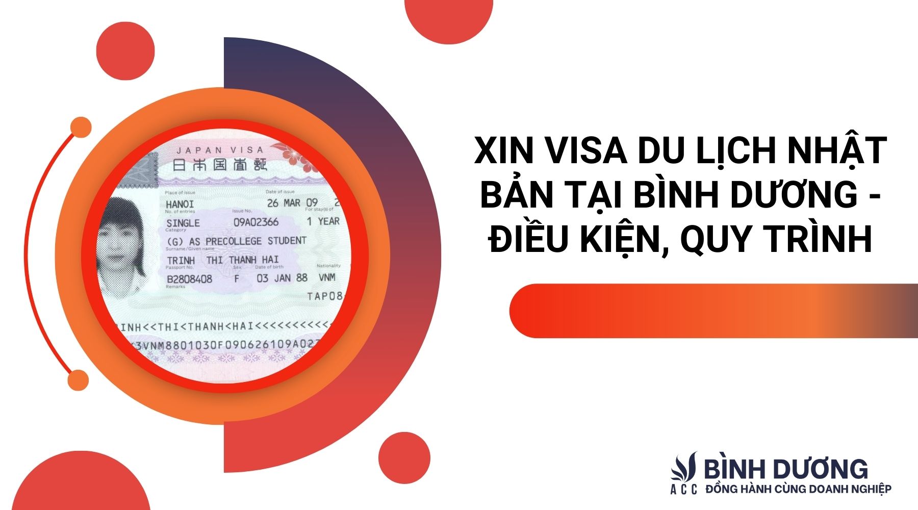 Xin visa du lịch Nhật Bản tại Bình Dương - Điều kiện, quy trình
