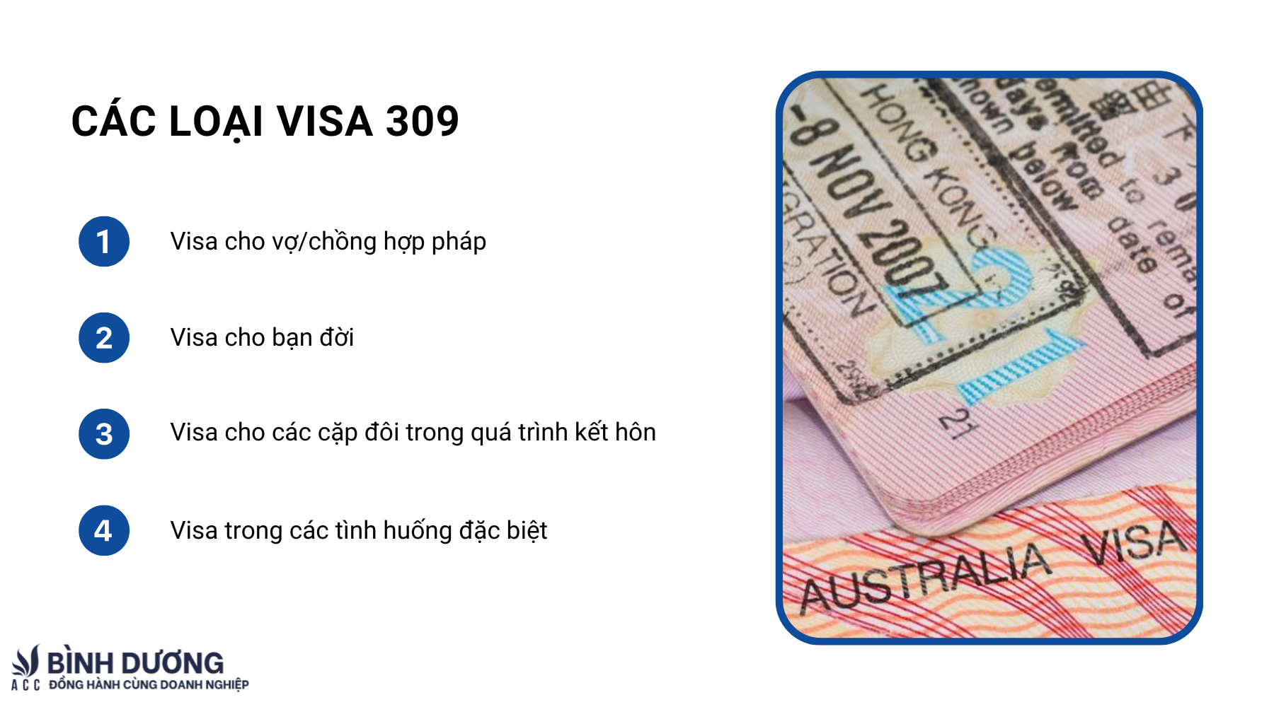Hướng dẫn Visa 309 Úc: Thủ tục, chi phí, thời gian xin visa