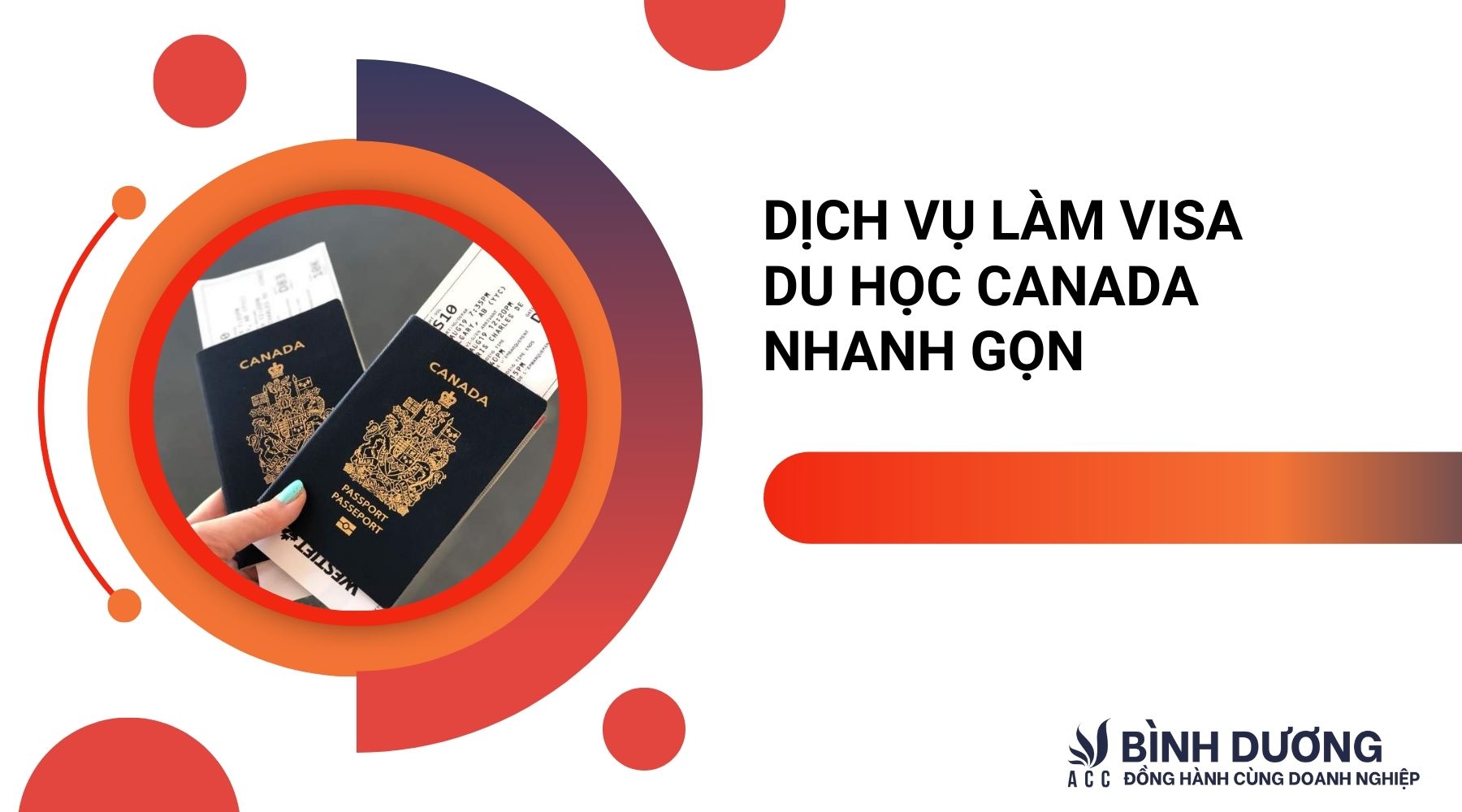 Dịch vụ làm visa du học Canada nhanh gọn