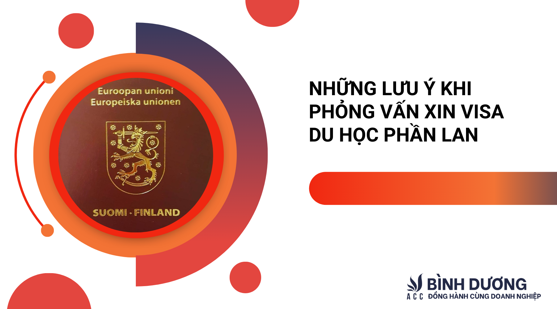 Những lưu ý khi phỏng vấn xin visa du học Phần Lan
