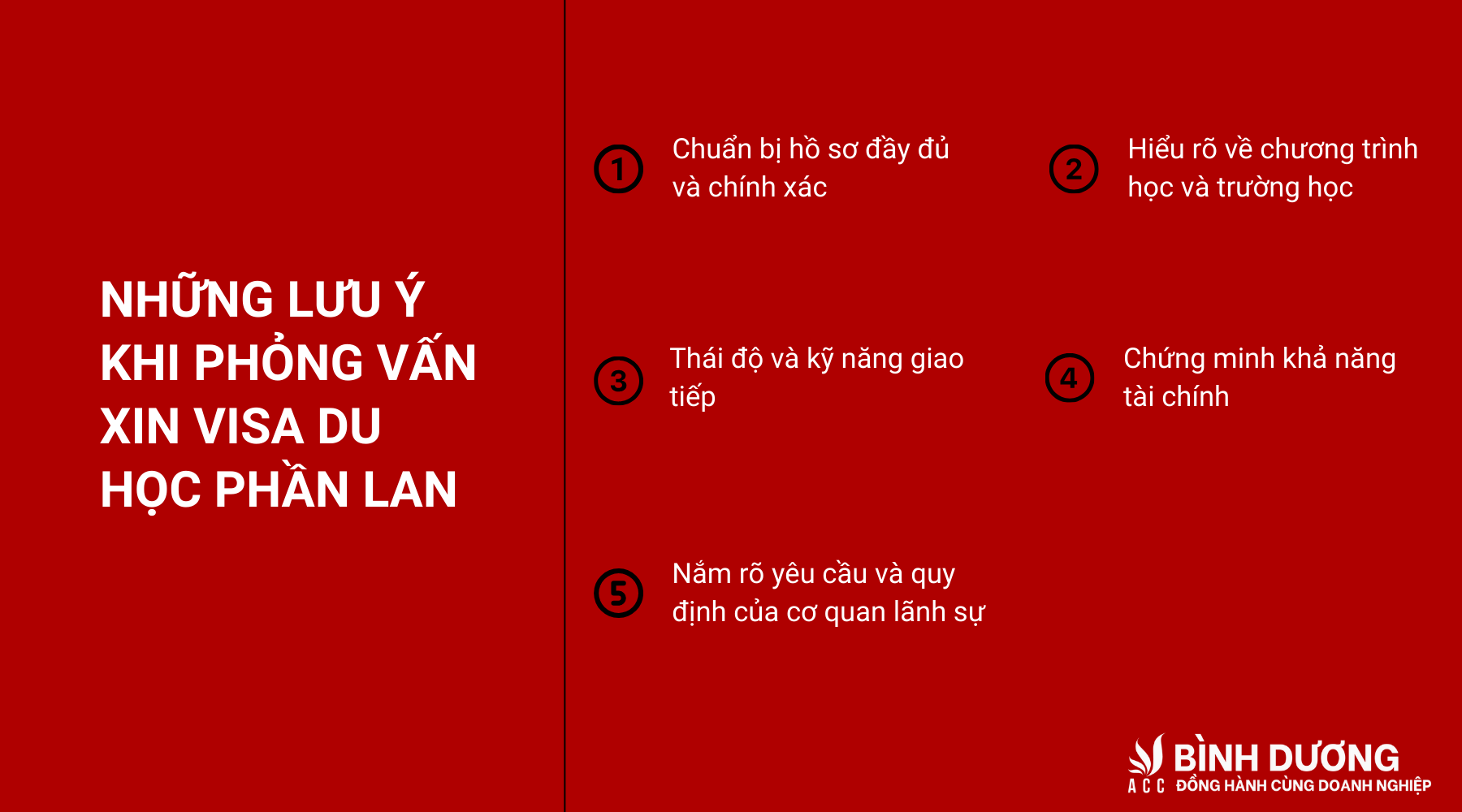 Những lưu ý khi phỏng vấn xin visa du học Phần Lan