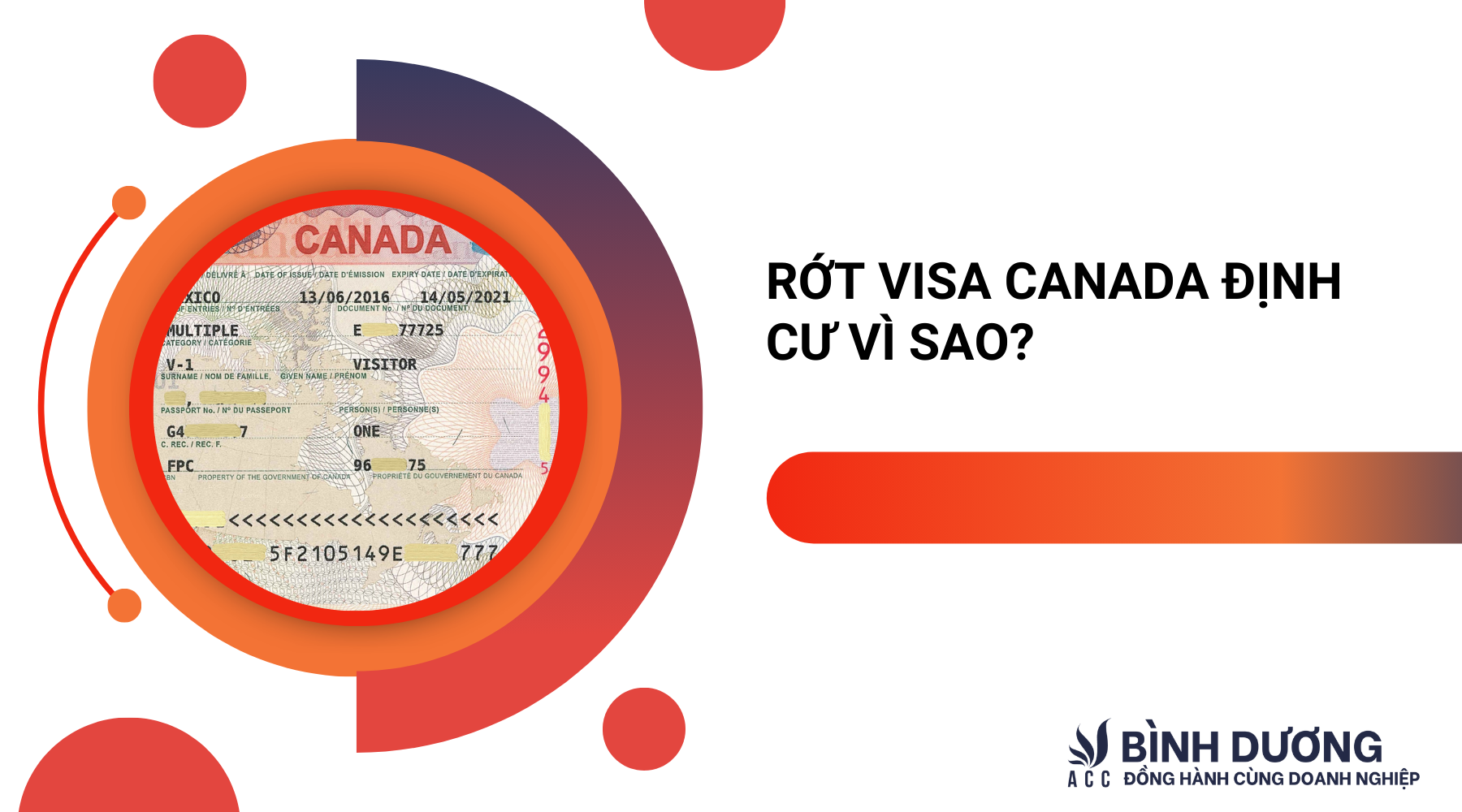 Rớt visa Canada định cư vì sao?
