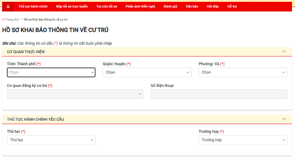 Hướng dẫn thủ tục đăng ký tạm trú online nhanh chóng, tiện lợi