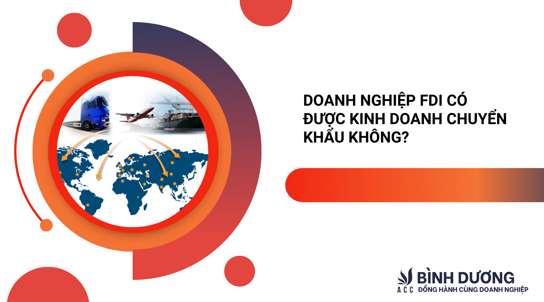 Doanh nghiệp FDI có được kinh doanh chuyển khẩu không?