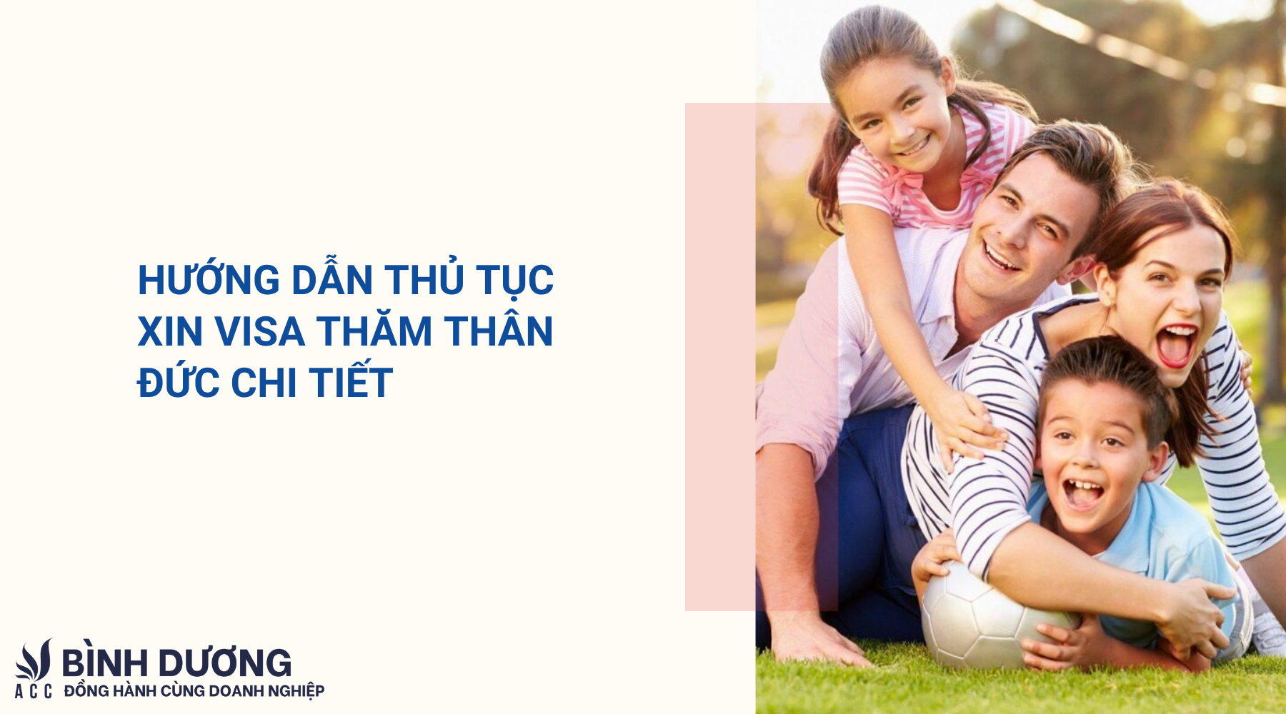 Hướng dẫn thủ tục xin visa thăm thân Đức chi tiết