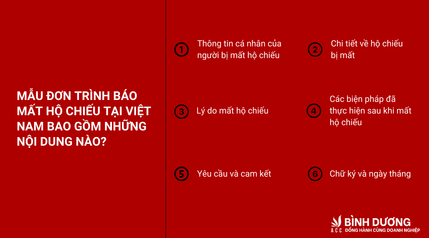 Mẫu đơn trình báo mất hộ chiếu tại Việt Nam