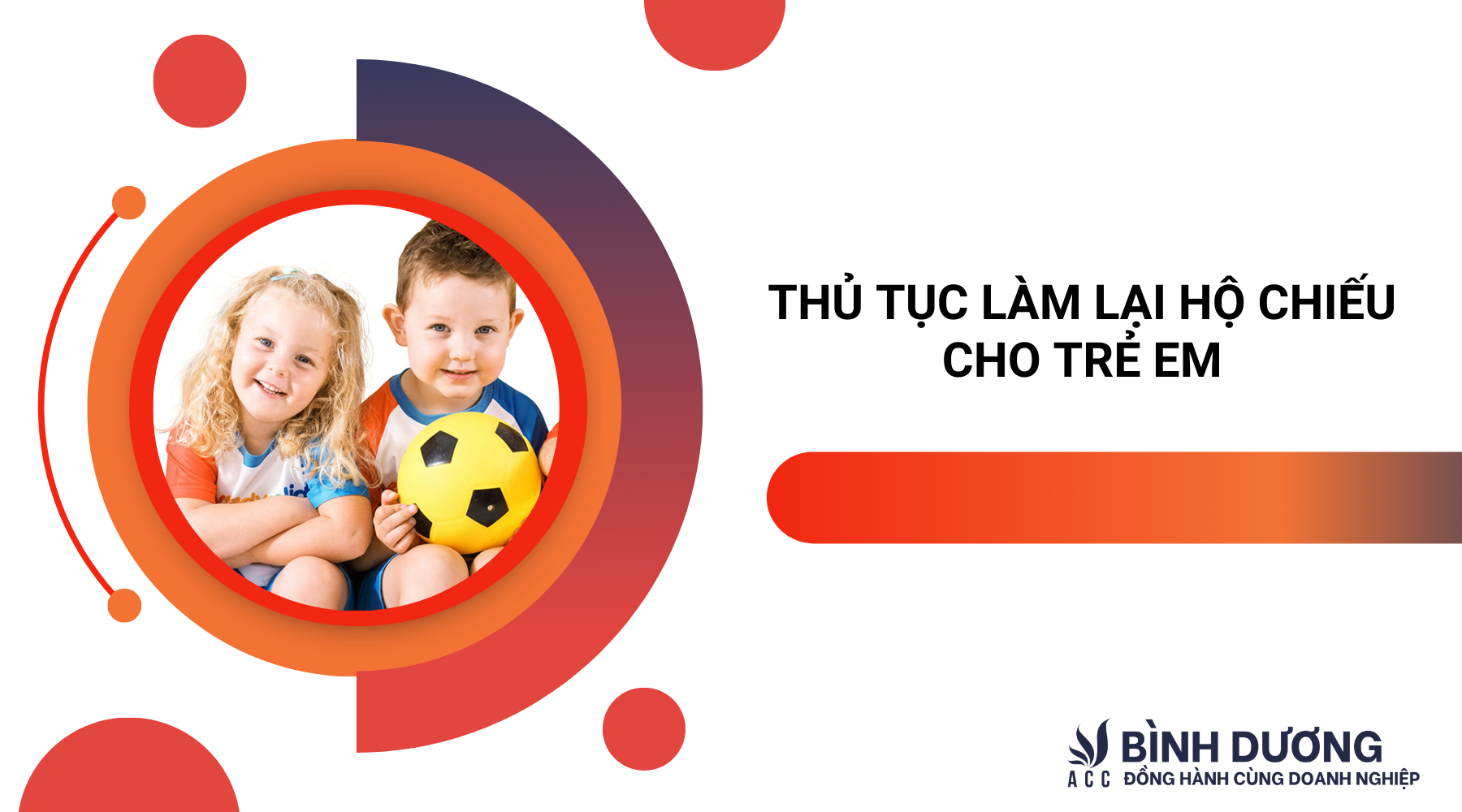 Thủ tục làm lại hộ chiếu cho trẻ em