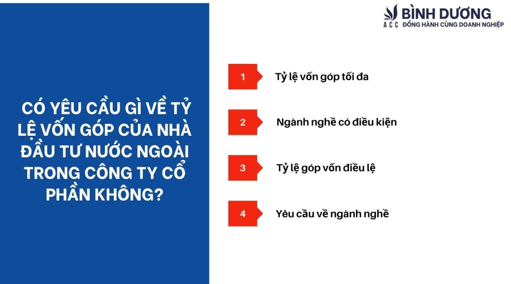 Tư vấn thành lập công ty cổ phần có vốn nước ngoài