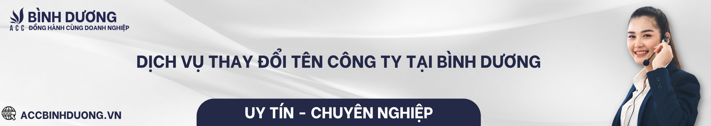 Dịch vụ thay đổi tên công ty tại Bình Dương