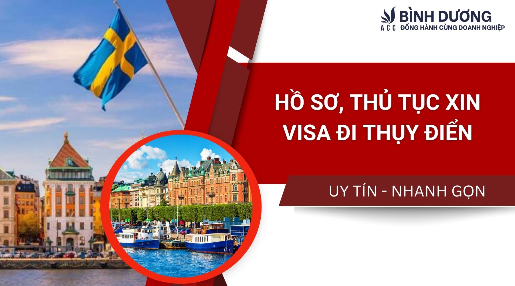 Hồ sơ, thủ tục xin visa đi Thụy Điển