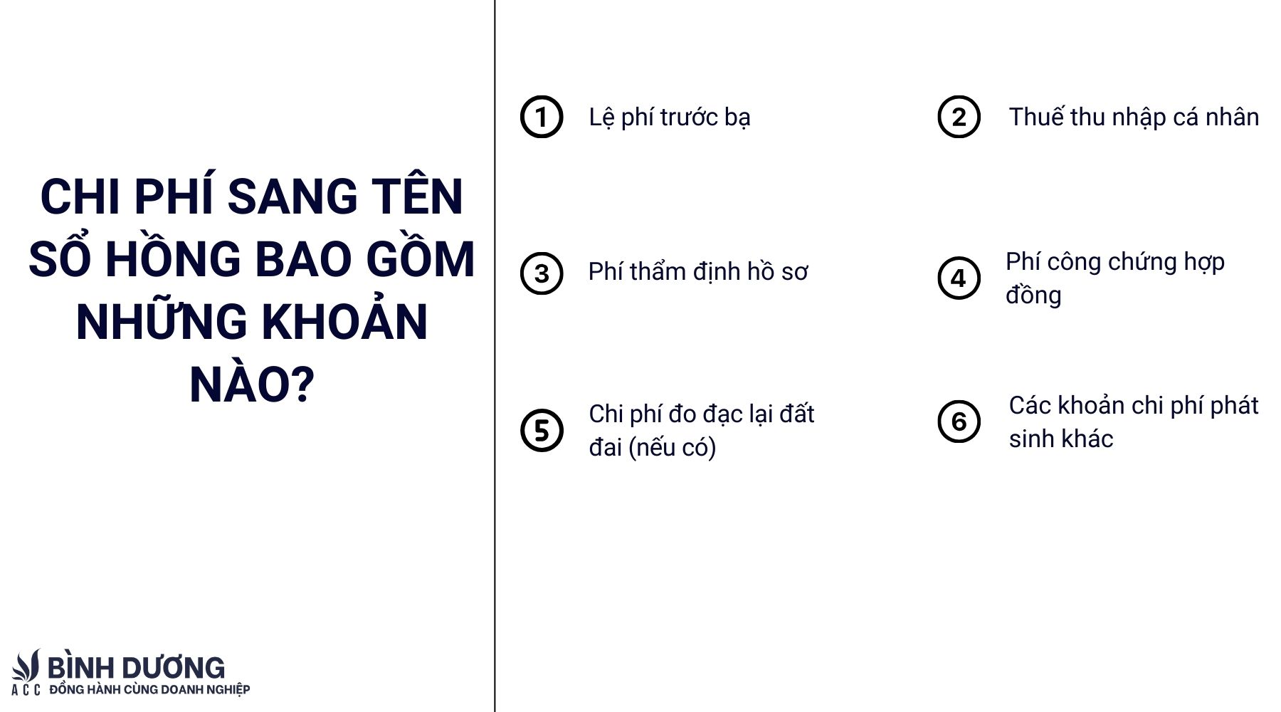Chi phí sang tên sổ hồng bao gồm những khoản nào?