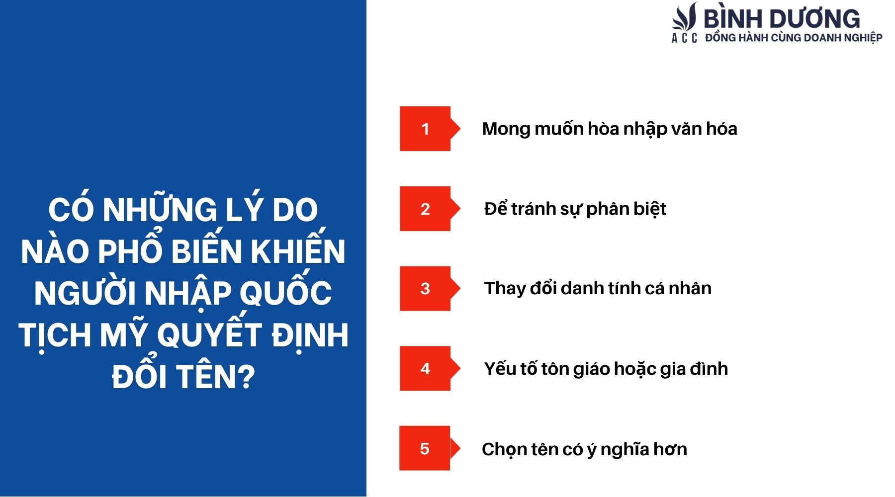 Đổi tên khi nhập quốc tịch Mỹ: Có nên không?