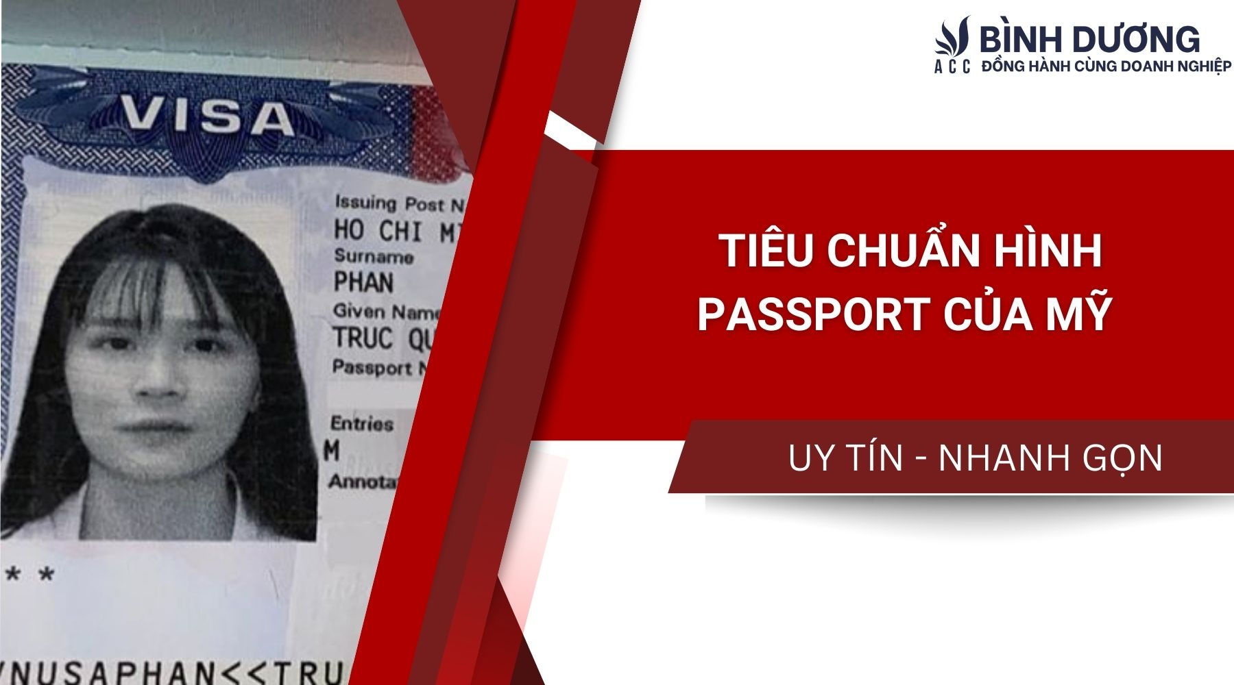 Tiêu chuẩn hình passport của Mỹ 