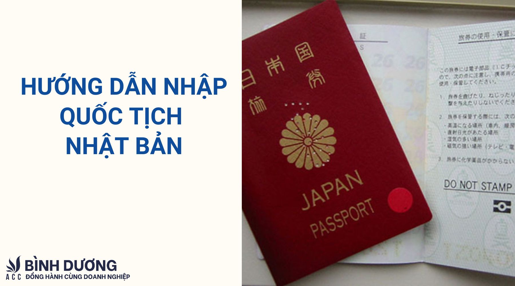 Hướng dẫn nhập quốc tịch Nhật Bản