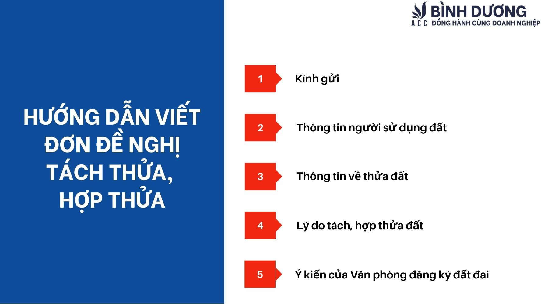 Hướng dẫn viết đơn đề nghị tách thửa, hợp thửa