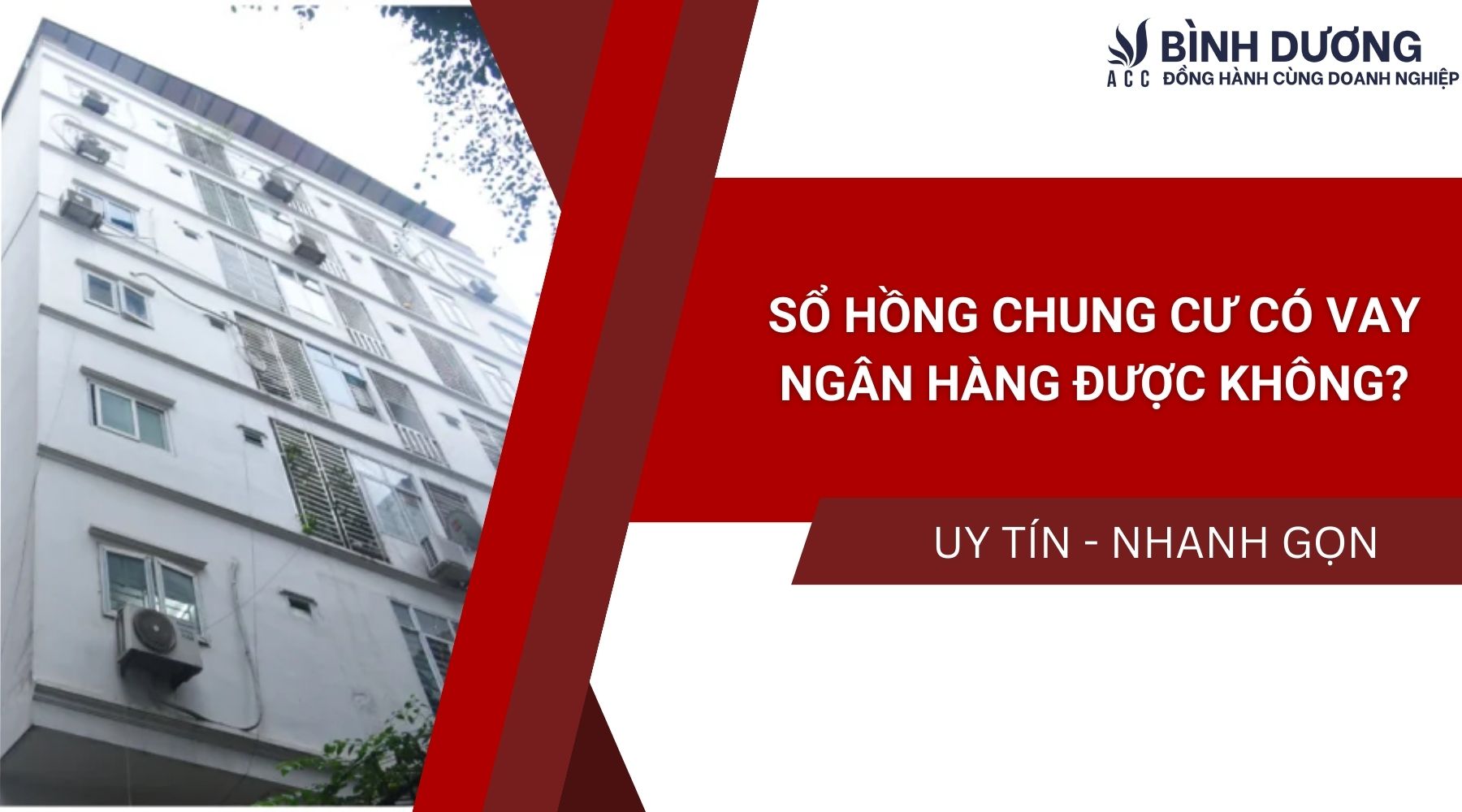 Sổ hồng chung cư có vay ngân hàng được không?